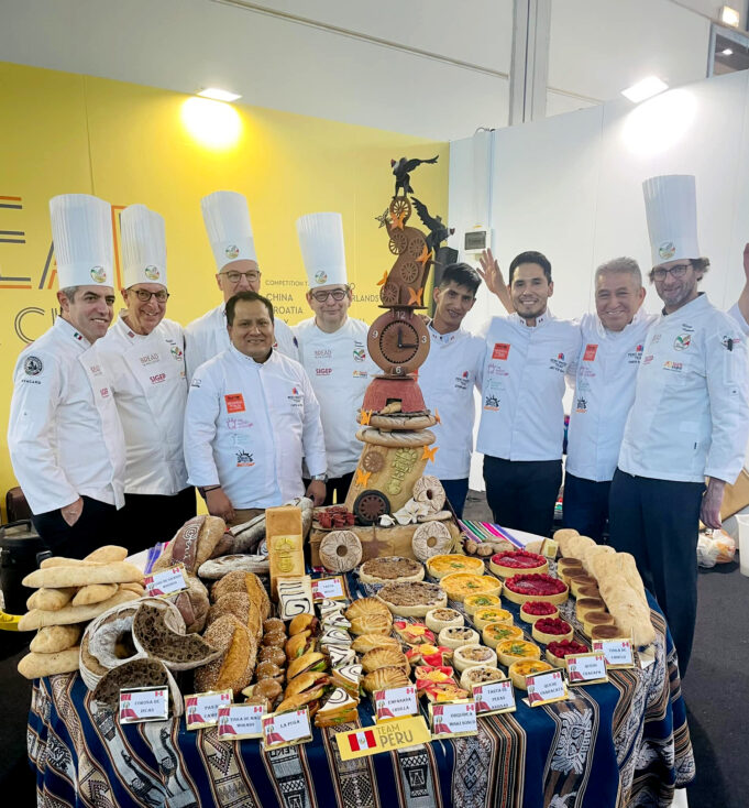 Perú Bakery Team: Chefs peruanos ganan primer puesto en la categoría de postre templado en Italia