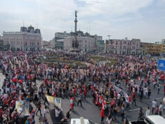 Plaza Dos de Mayo: manifestantes de Lima Norte y Sur se unen a las protestas Plaza Dos de Mayo: manifestantes de Lima Norte y Sur se unen a las protestas