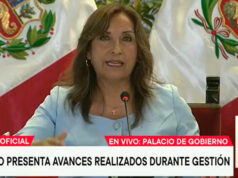 Presidenta Dina Boluarte brinda conferencia de prensa para exponer avances de su gestión