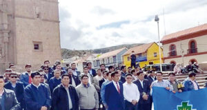 Puno: autoridades respaldan la lucha social y exigen investigaciones objetivas