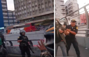 Reportan BRUTAL REPRESIÓN de la PNP y detenciones arbitrarias a manifestantes Reportan BRUTAL REPRESIÓN de la PNP y detenciones arbitrarias a manifestantes