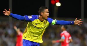 Cristiano Ronaldo marca un póker de goles en la liga árabe
