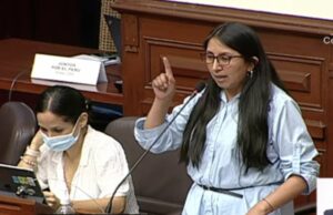 Ruth Luque propone que alimentación de cada parlamentario se descuente según su consumo