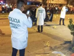 Sicarios acribillan a sujeto en SJL y abandonan su cuerpo cerca del cementerio