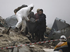 Terremoto en Turquía y Siria: edificio de 7 pisos colapsa en un segundo tras terremoto de 7.8 Terremoto en Turquía y Siria: edificio de 7 pisos colapsa en un segundo tras terremoto de 7.8