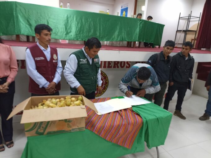 Midagri beneficia a 541 familias agrarias en Huánuco