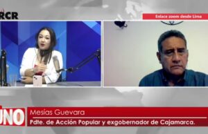 Relación entre partido y bancada de AP es nula, afirma Mesías Guevara