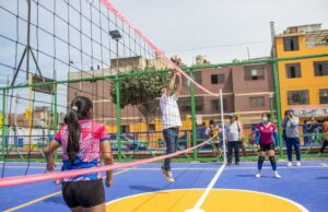 Inauguran nueva alameda del deporte en Carmen de la Legua