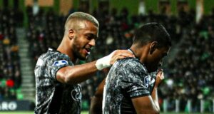 Miguel Araujo le dio el empate al Emmen ante Groningen (1-1)