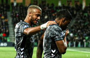 Miguel Araujo le dio el empate al Emmen ante Groningen (1-1)