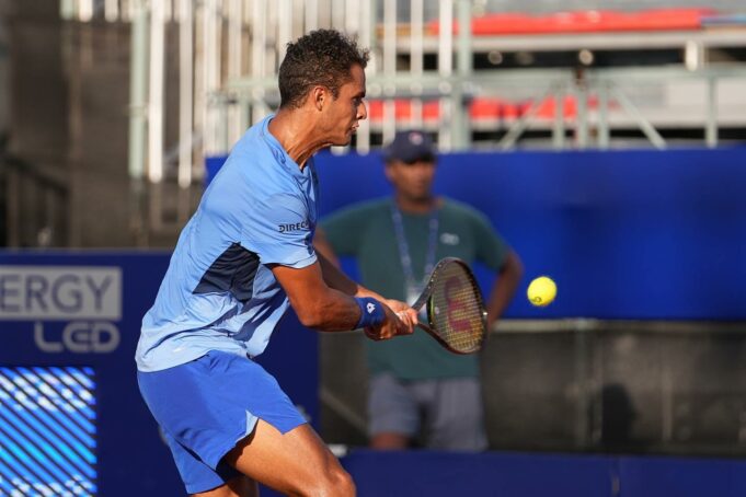“Juanpi” Varillas eliminado en el ATP 250 de Santiago