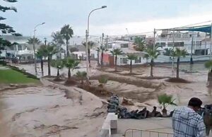 Ciclón Yaku golpea Lima