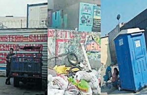 Basura y falta servicios higiénicos en el Centro de Salud San Cosme