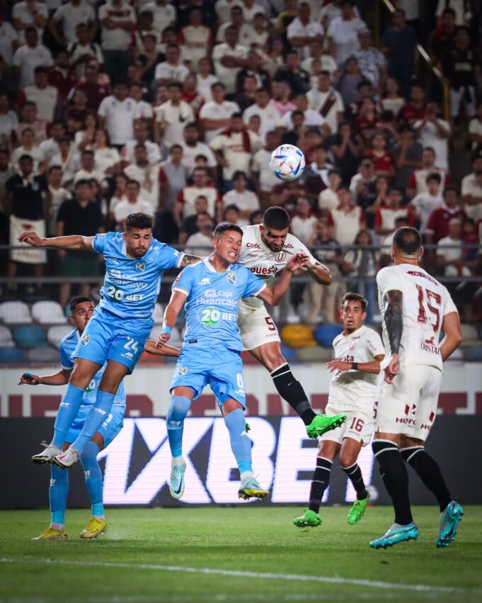 Universitario sumó nuevo triunfo ante ADT de Tarma 3-1 y se ubicó segundo en la tabla