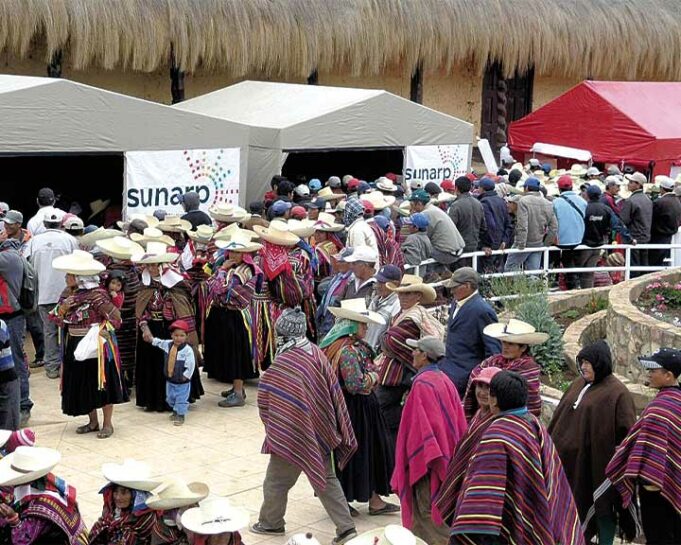 Comunidades Nativas inscriben territorios comunales en la Sunarp