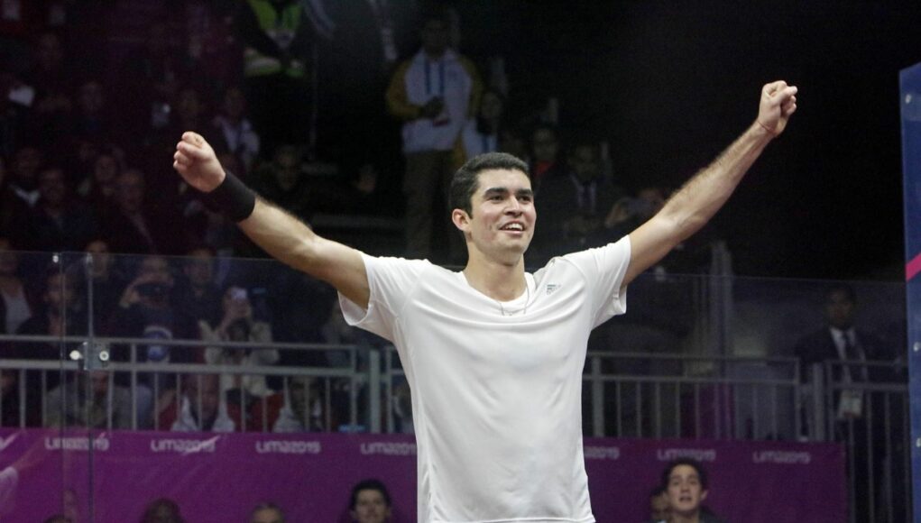 Diego Elías, el número uno del Ranking Mundial de Squash