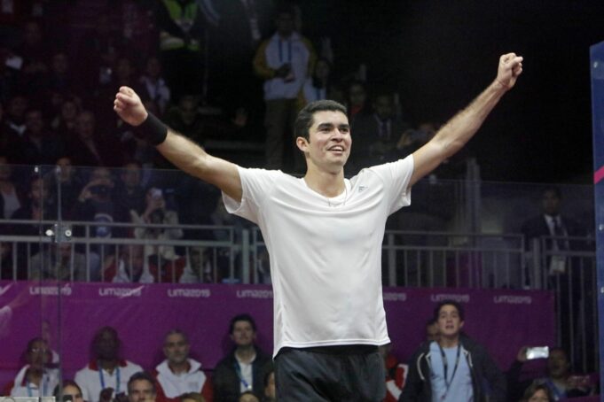 Diego Elías, el número uno del Ranking Mundial de Squash