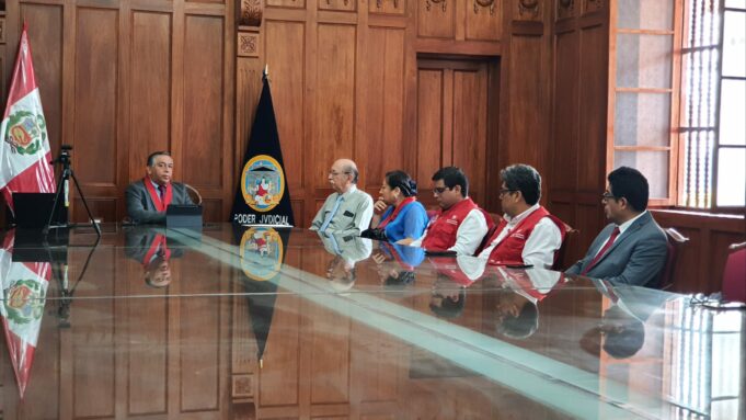 Corte Superior de Justicia de La Libertad presentó actualización del Sistema de Unidad de Flagrancia