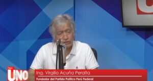 Virgilio Acuña: «El Congreso está lleno de testaferros»