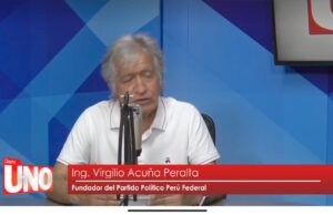 Virgilio Acuña: «El Congreso está lleno de testaferros»