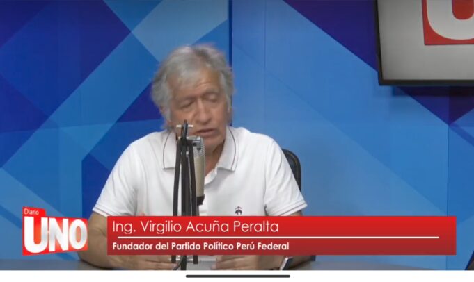 Virgilio Acuña: «El Congreso está lleno de testaferros»