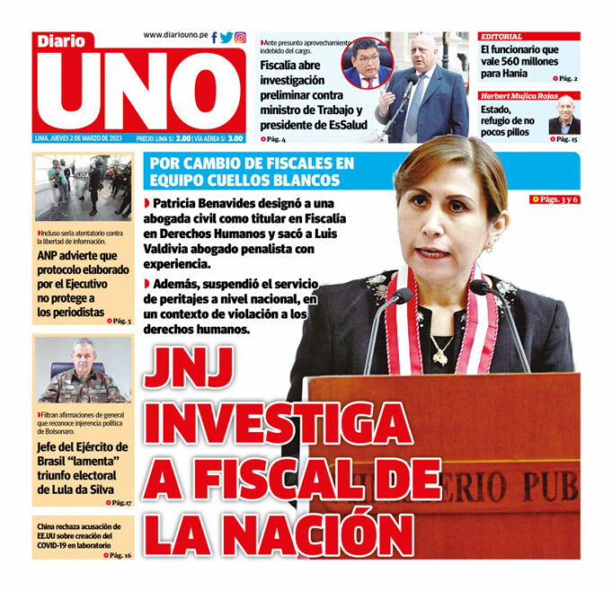 Portada 02 de marzo de 2023