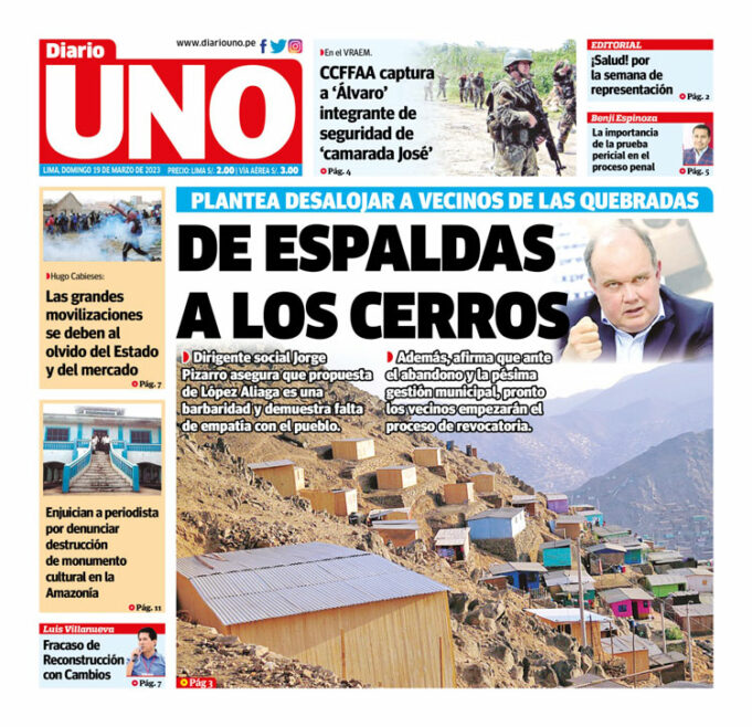 Portada 19 de marzo de 2023