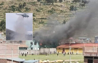 Ejército dispara y bombardea ciudad puneña durante manifestaciones