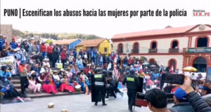 Puno: escenifican los abusos que sufren las mujeres a manos de la PNP durante protestas