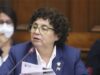 Susel Paredes exige conocer la formación académica de la fiscal de la Nación
