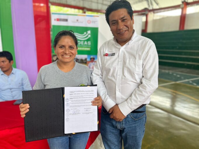 Midagri firmó convenios con 46 organizaciones agrarias en Jaén