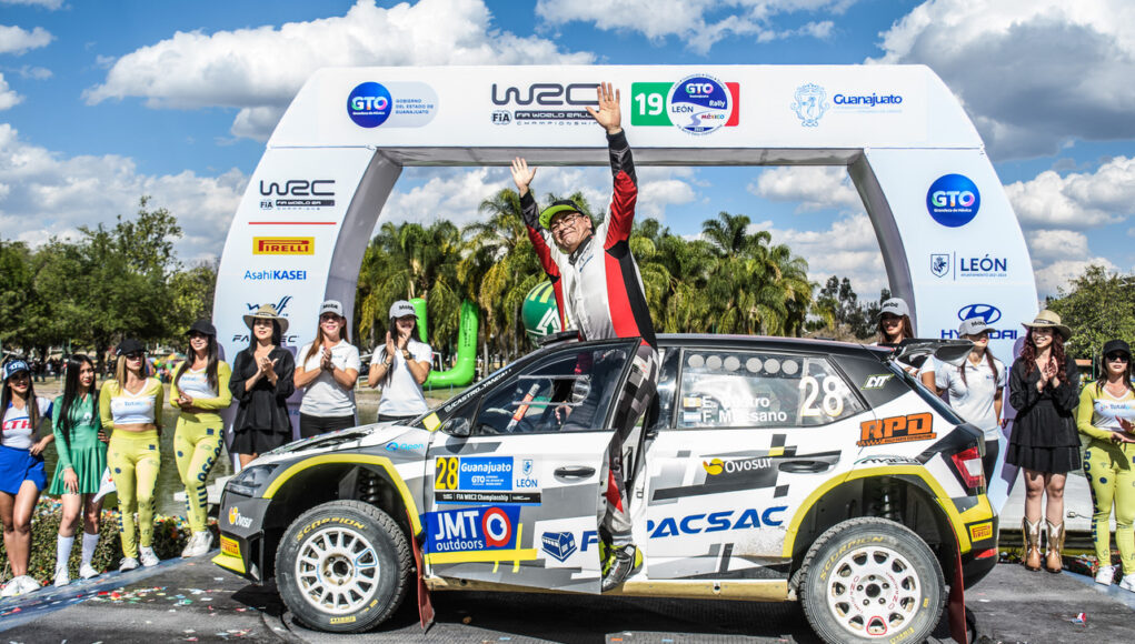 Piloto Peruano Eduardo Castro fue segundo mejor sudamericano en Mundial de Rally