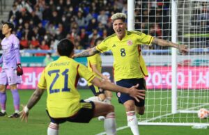En gran reacción Colombia empató con Corea del Sur 2-2 en Ulsan