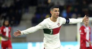 Doblete de Cristiano Ronaldo en goleada de Portugal a Luxemburgo 6-0