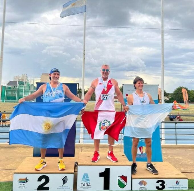 Atleta peruano Freddy Gonzales obtuvo 5 medallas (oro y plata) en Argentina