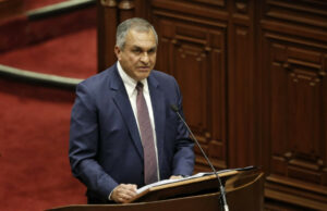 Congreso: Vicente Romero niega represión policial en protestas Congreso: Vicente Romero niega represión policial en protestas