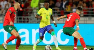 Marruecos venció a Brasil 2-1 y llegará motivado al cotejo del martes con Perú