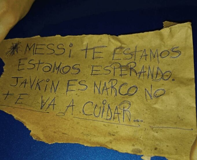 Amenazan de muerte a Lionel Messi