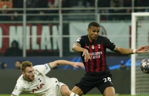 Milán de Italia eliminó al Tottenham y avanzó a cuartos de final