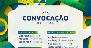 Nómina renovada de Brasil para amistoso con Marruecos