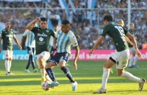 Racing Club con Guerrero de titular le ganó a Sarmiento 1-0
