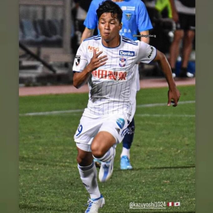 Delantero peruano Shimabuku en la élite de la Liga Japonesa