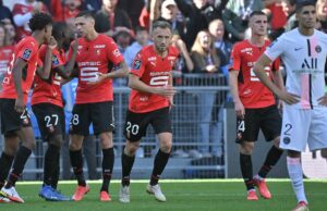 PSG de Messi y Mbappé cayó de local ante el Stade Rennes 2-0