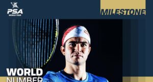 Diego Elías oficialmente es el numero del mundo en el Squash