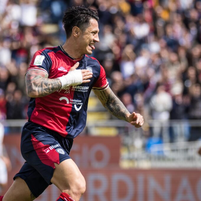 Lapadula anotó en empate de Cagliari ante Sudtirol 1-1 y el máximo artillero con 16