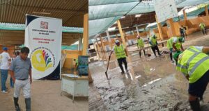 Deudores alimentarios y conductores ebrios barrieron calles y pintaron lozas deportivas en San Martin de Porres