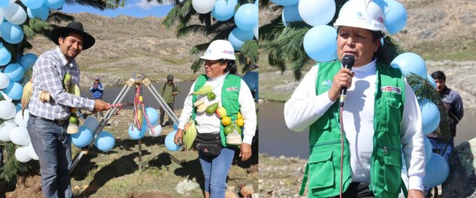 Ayacucho:inician la construcción de Qochas con inversión cercana a los seis millones de soles