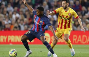 Barcelona solo igualó en casa con Girona 0-0 y le lleva 13 puntos de ventaja al Madrid