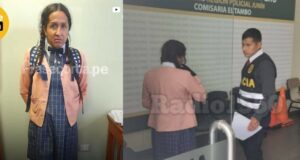 Huancayo:Detienen a sujeto vestido de alumna en baño de colegio