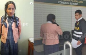 Huancayo:Detienen a sujeto vestido de alumna en baño de colegio